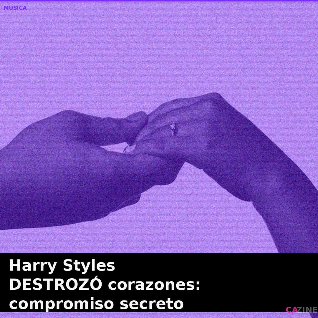 Harry Styles DESTROZÓ corazones: compromiso secreto con Zoë