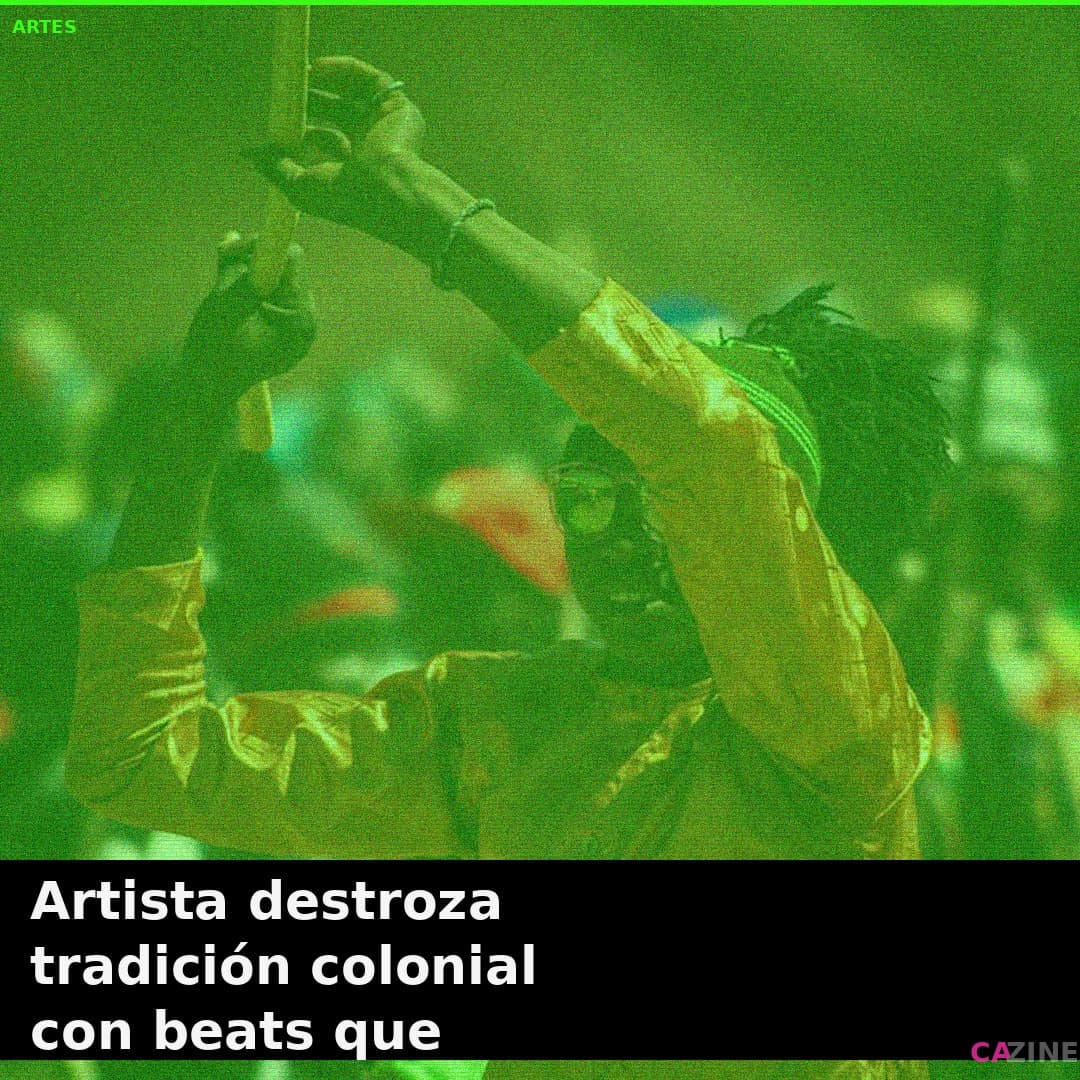 Artista destroza tradición colonial con beats que explotan